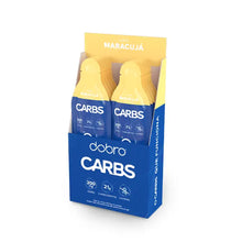 Caixa 10 Sachês Carbs Gel 30g Dobro - Sabor Maracujá